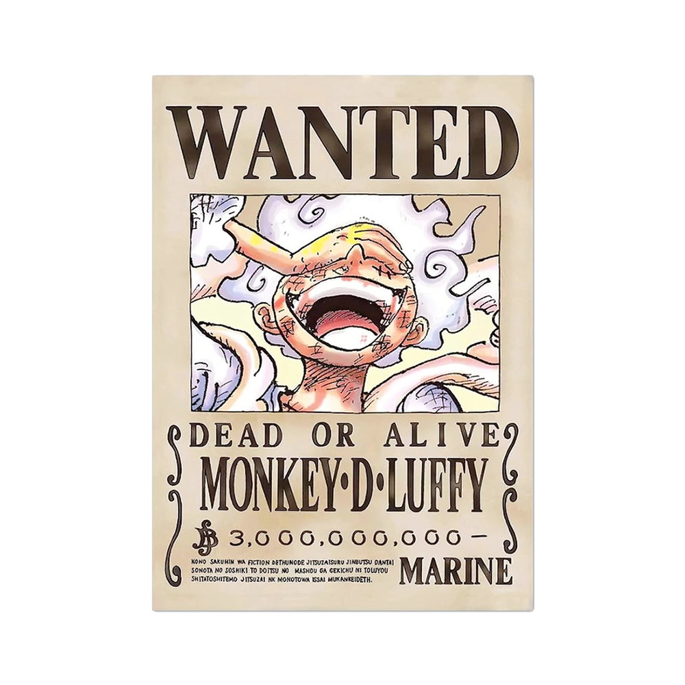 Luffy Wanted Poster | One Piece