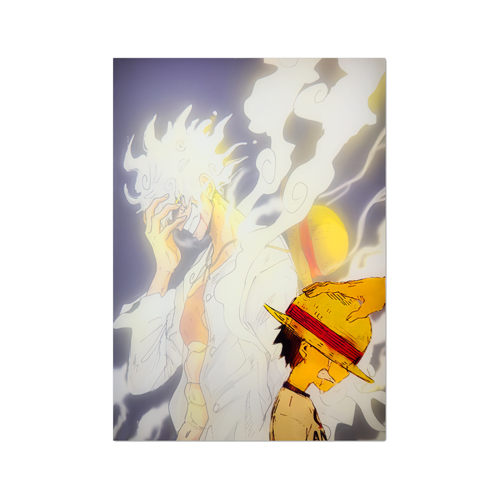 Luffy Past Present One Piece